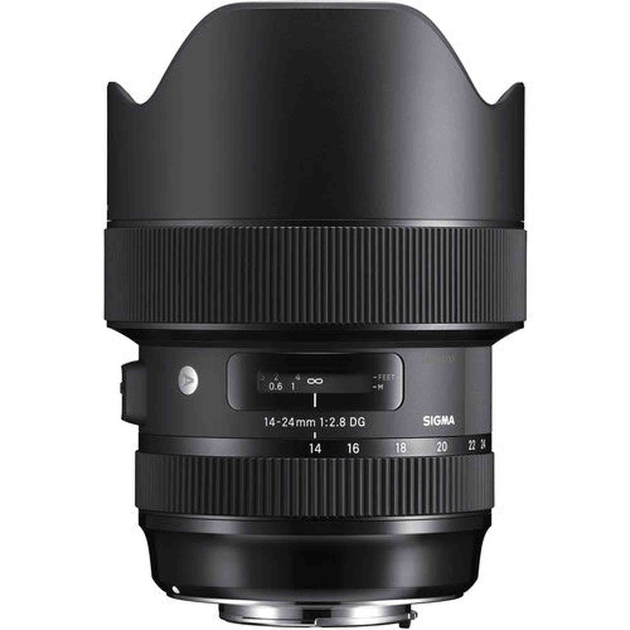 Sigma 14-24mm f/2.8 DG HSM Lens for Canon EF with Padded Bag, 64GB SD Bundle Sigma