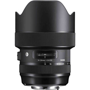 Sigma 14-24mm f/2.8 DG HSM Lens for Canon EF with Padded Bag, 64GB SD Bundle Sigma