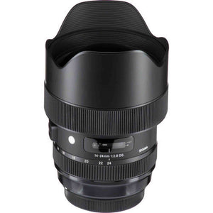 Sigma 14-24mm f/2.8 DG HSM Lens for Canon EF with Padded Bag, 64GB SD Bundle Sigma