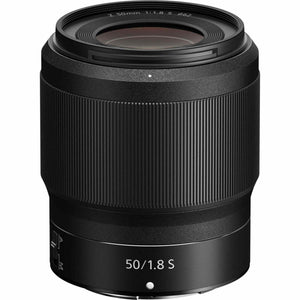 Nikon NIKKOR Z 50mm f/1.8 S Standard Lens for Nikon Z Cameras 20083 + 64GB Card - Bundle Nikon