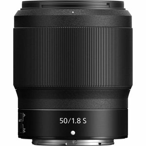 Nikon NIKKOR Z 50mm f/1.8 S Standard Lens for Nikon Z Cameras 20083 + 64GB Card - Bundle Nikon