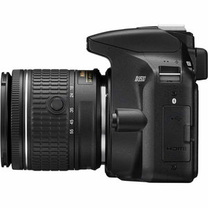 Nikon D3500 Digital Camera with 18-55mm Lens 1590 + 64GB SD Card + Bag Intl - Reconditioned Nikon