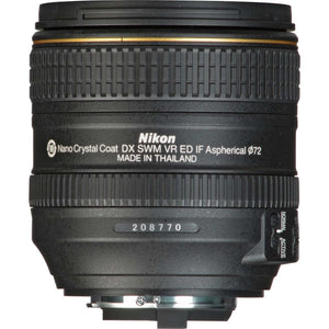 Nikon AF-S DX NIKKOR 16-80mm f/2.8-4E ED VR Lens 20055 + 64GB Memory Card - Bundle Nikon