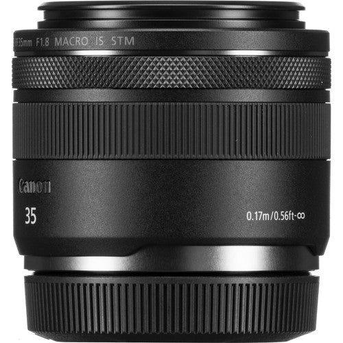 Canon RF 35mm f/1.8 IS Macro STM Lens Intl Model With Filters and Backpack