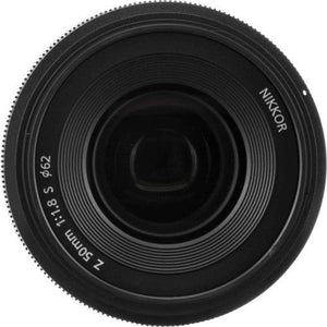Nikon NIKKOR Z 50mm f/1.8 S Standard Lens for Nikon Z Cameras 20083 + 64GB Card - Bundle Nikon