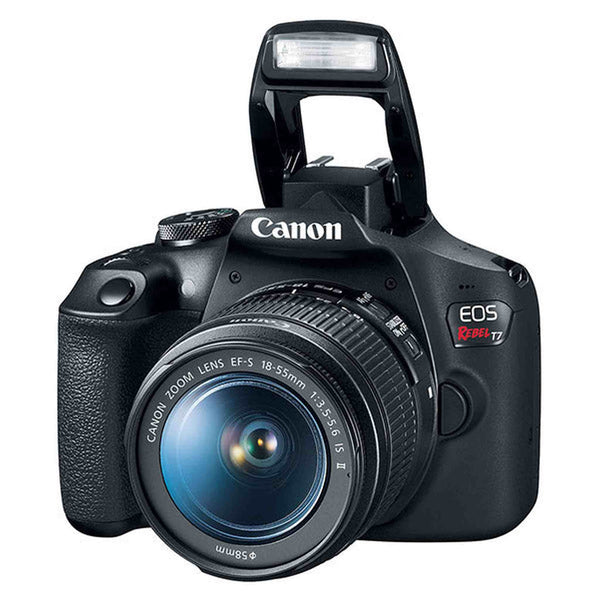 Canon EOS Rebel T7 DSLR Camera W/ 18-55mm Lens 2727C002 - Pro Bundle