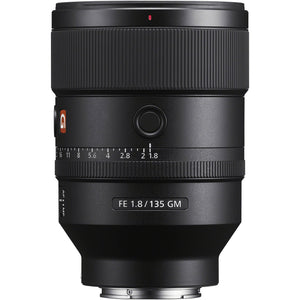Sony FE 135mm F/1.8 GM E-Mount Full-Frame Format Lens, Nano AR & Fluorine Coating, XA Element, Super ED and ED Elements - Bundle Sony