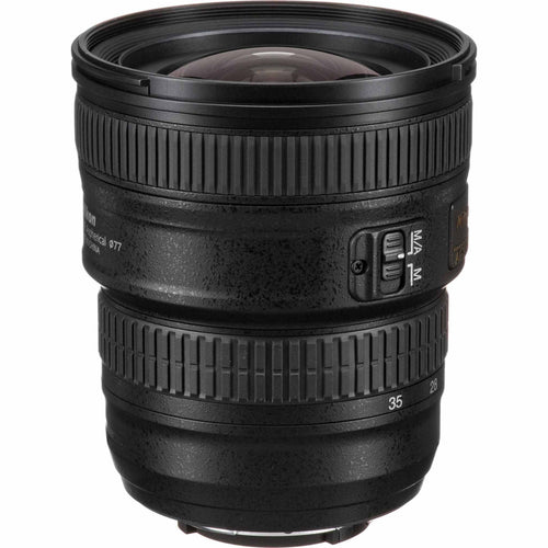 Nikon AF-S NIKKOR 18-35mm f/3.5-4.5G ED Lens (Intl Model) + MORE