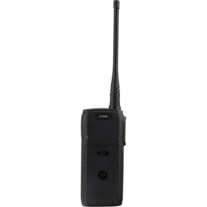 Motorola DTR700 900 MHz Digital 2-Way Radio 50 Channels + 4 x HKLN4606 Remote Speaker Mic 4-Pack Motorola Solutions
