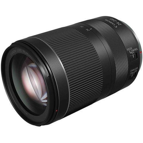 Canon RF 24-240mm f/4-6.3 IS USM Lens (3684C002) with Bundle Includes: 9PC Filter Kit, Sandisk Extreme Pro 64gb + More