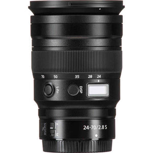 Nikkor Z 24-70mm f/2.8 S Optical Zoom Lens for Nikon Z 20089 + 64GB Memory Card - Bundle Nikon