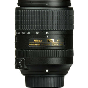 Nikon AF-S DX NIKKOR 18-300mm f/3.5-6.3G ED VR Lens 2216 + 64GB Memory Card - Bundle Nikon