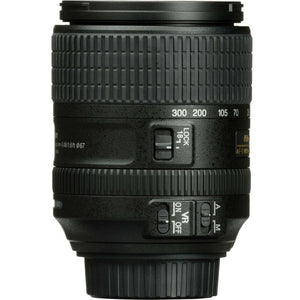 Nikon AF-S DX NIKKOR 18-300mm f/3.5-6.3G ED VR Lens 2216 + 64GB Memory Card - Bundle Nikon