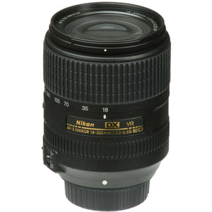 Nikon AF-S DX NIKKOR 18-300mm f/3.5-6.3G ED VR Lens 2216 + 64GB Memory Card - Bundle Nikon