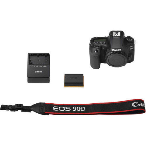 Canon EOS 90D Digital SLR Camera (Body Only) (Kit Box) USA Model