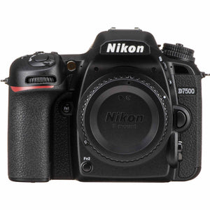 Nikon D7500 Digital Camera with 50mm f/1.4G Lens 1581 + 64GB Card + Bag Intl - Reconditioned Nikon