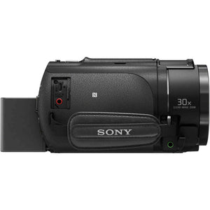 Sony FDR-AX43 UHD 4K Handycam Camcorder + 4K Monitor + 2 x 64GB Cards + More