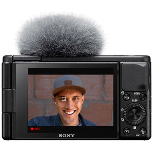 Sony ZV-1 Digital Camera Black + 64GB Card + Case + Tripod + Cleaning Kit Sony
