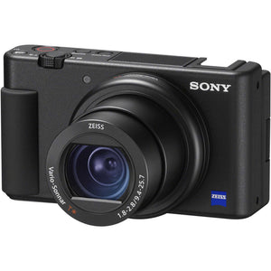 Sony ZV-1 Digital Camera Black + 64GB Card + Case + Tripod + Cleaning Kit Sony