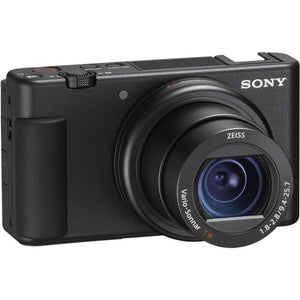 Sony ZV-1 Digital Camera Black + 64GB Card + Case + Tripod + Cleaning Kit Sony