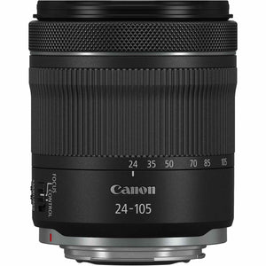 Canon RF 24-105mm f/4-7.1 IS STM Lens 4111C002 + 64GB Memory Card - Bundle Canon