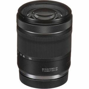 Canon RF 24-105mm f/4-7.1 IS STM Lens + 64GB SD Card + Camera Bag + More Canon