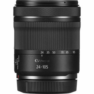 Canon RF 24-105mm f/4-7.1 IS STM Lens + 64GB SD Card + Camera Bag + More Canon