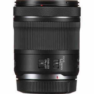 Canon RF 24-105mm f/4-7.1 IS STM Lens + 64GB SD Card + Camera Bag + More Canon