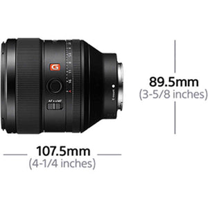 Sony FE 85mm f/1.4 GM Lens + Filter Kit + Cap Keeper + Cleaning Kit Sony