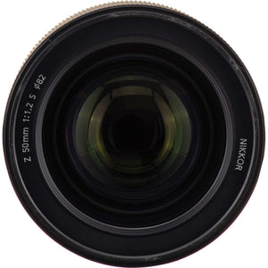 Nikon NIKKOR Z 50mm f/1.2 S Standard Prime Lens for Nikon Z Cameras 20095 + 64GB Card - Bundle Nikon