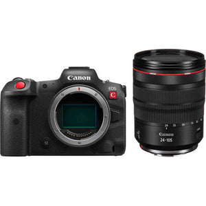 Canon EOS R5 C Mirrorless Digital Cinema Camera + RF 24-105mm F4 L is USM Lens Kit - Reconditioned Canon