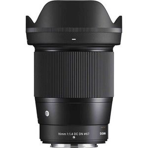 Sigma - 16mm-F/1.4 C AF DC DN Lens, Fuji X-Mount Sigma
