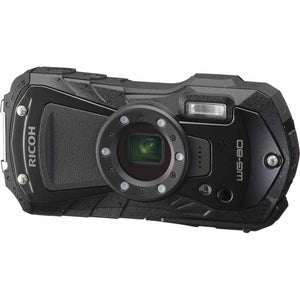 Ricoh WG-80 Waterproof Camera Black with Accessories Ricoh