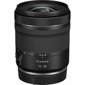 Canon RF 15-30mm f/4.5-6.3 IS STM Lens with 64GB Extreme Pro Card + More Canon