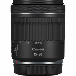 Canon RF 15-30mm f/4.5-6.3 IS STM Lens with 64GB Extreme Pro Card + More Canon