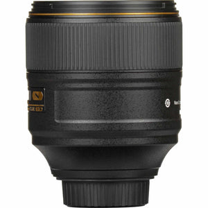 Nikon AF-S NIKKOR 105mm f/1.4E ED Lens 20064 + 64GB Memory Card + Filter Kit - Bundle Nikon