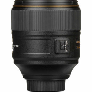 Nikon AF-S NIKKOR 105mm f/1.4E ED Lens 20064 + 64GB Memory Card + Filter Kit - Bundle Nikon