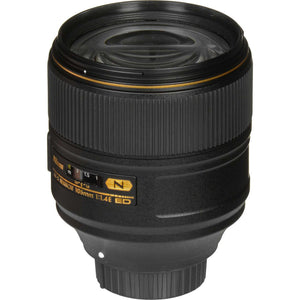 Nikon AF-S NIKKOR 105mm f/1.4E ED Lens 20064 + 64GB Memory Card + Filter Kit - Bundle Nikon