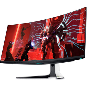 2 x Alienware AW3423DW 34.2" 1440p HDR 175 Hz Curved Gaming Monitor Lunar Light + More Alienware