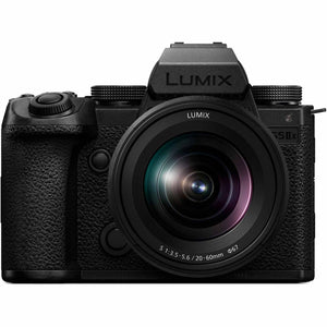 Panasonic Lumix S5 IIX Mirrorless Camera with 20-60mm Lens + 2 x 64GB Memory Cards + More Panasonic