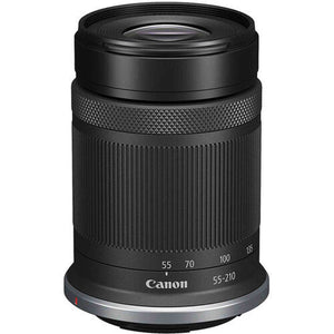 Canon RF-S 55-210mm f/5-7.1 IS STM Lens Canon RF for Landscape, Portrait - Bundle - Reconditioned Canon