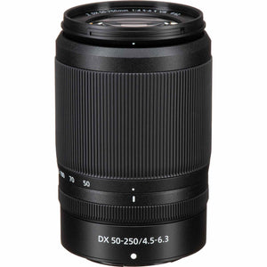 Nikon NIKKOR Z DX 50-250mm f/4.5-6.3 VR Telephoto Zoom Lens for Nikon Z Series - Bundle Nikon
