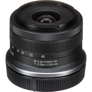 Canon RF-S 18-45mm f/4.5-6.3 IS STM Lens with 64GB Extreme Pro Card + More Canon