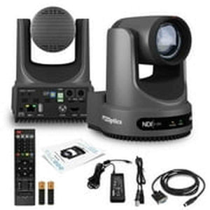 PTZOptics Move 4K PTZ Camera with 20x Zoom Gray PT20X-4K-GY-G3 PTZOptics