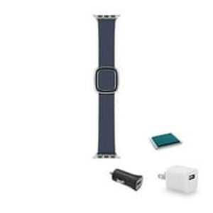 Apple 38mm Blue Modern Buckle Medium Bundle - Reconditioned Apple