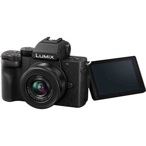 Lumix G100D 4K Mirrorless Camera 12-32mm + G Vario 45-150mm + M.Zuiko ED 30mm Panasonic