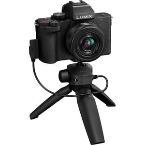 Panasonic Lumix G100D Mirrorless Camera | 12-32mm Lens with Tripod Grip Bundle Panasonic