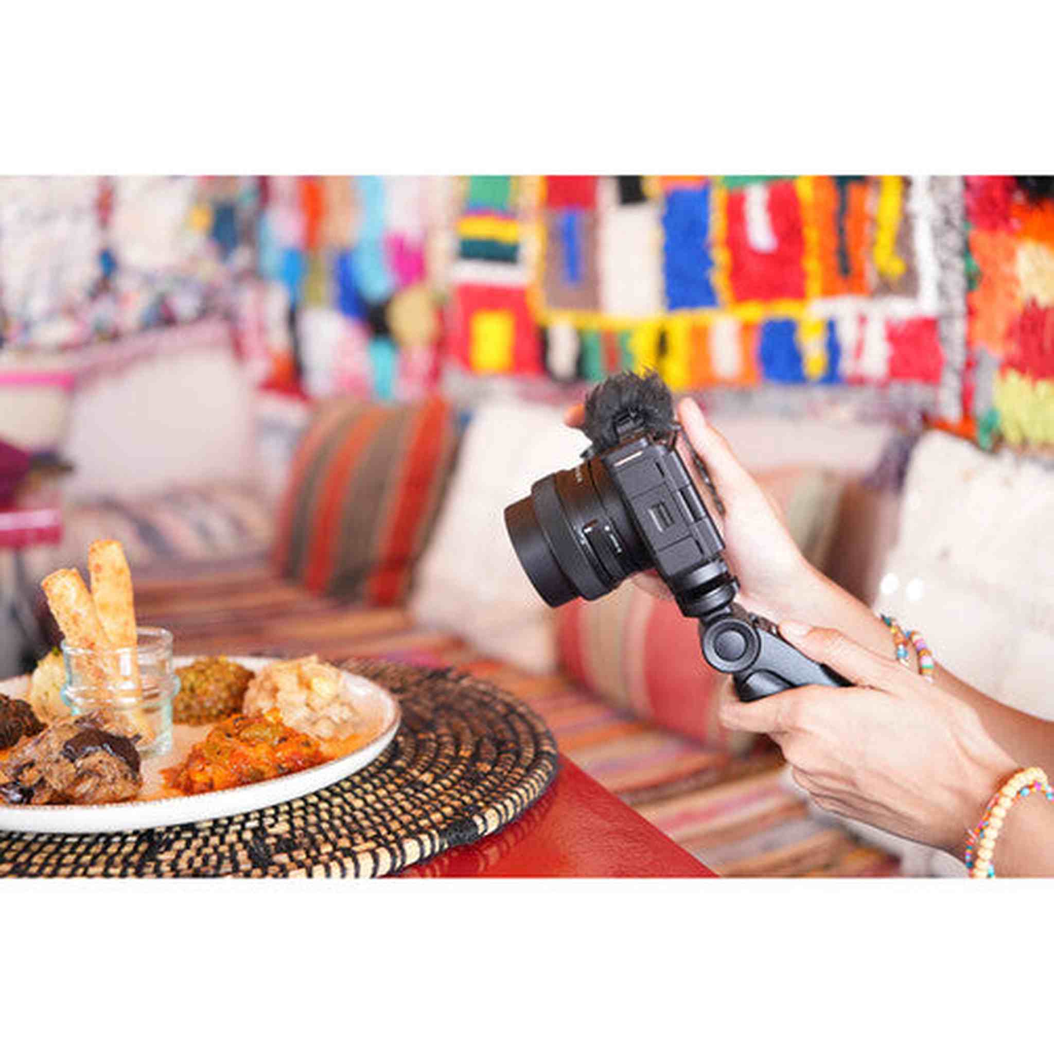 Sony Alpha ZV-E10 II Mirrorless Camera with 16-50mm Lens + 4K Monitor + Pro Mic + More Sony