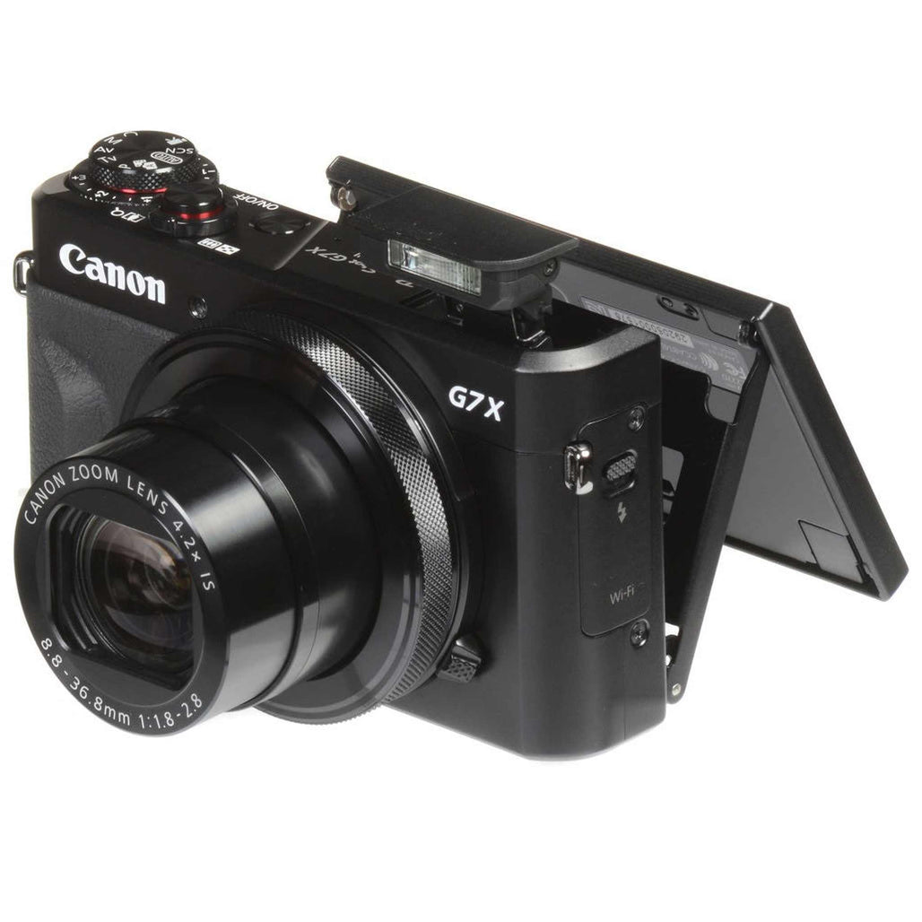 Canon PowerShot G7 X Mark II Digital Camera (Intl Model) with (2)128GB SD Cards