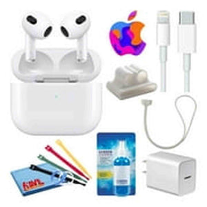 Apple AirPods with MagSafe Charging 3rd Gen with Cable Ties + Charger - Like New Apple